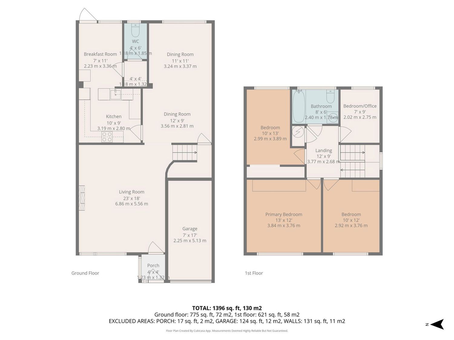 Floor plan of Coppice Way